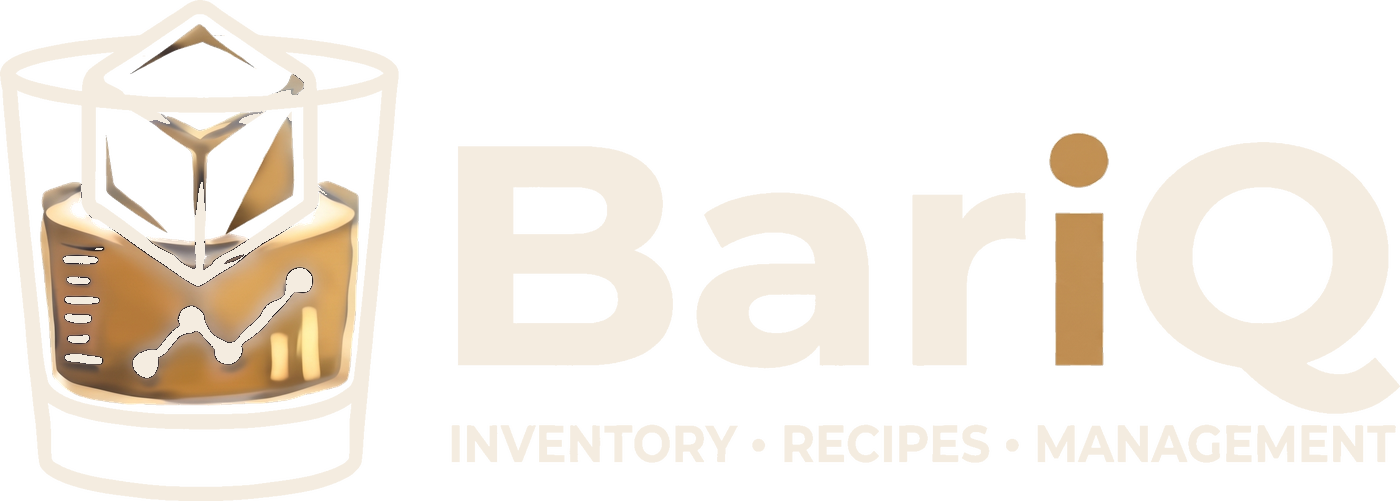 BariQ — Inventory · Recipes · Management